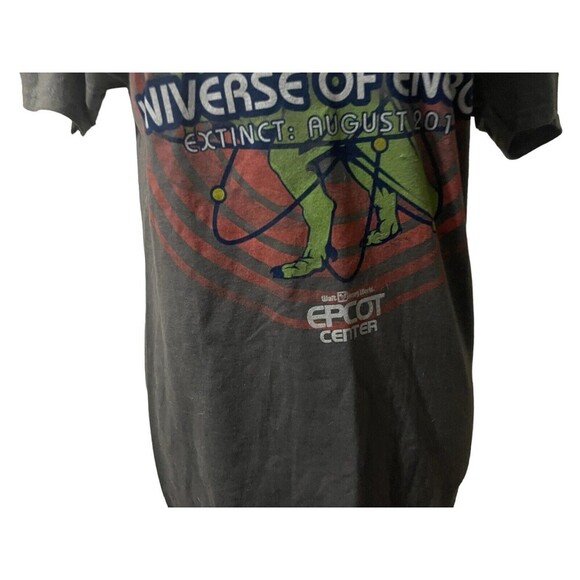 Disney Parks EPCOT Universe Of Energy Extinct 2017 Dinosaur Tee Shirt Small New - Picture 6 of 14